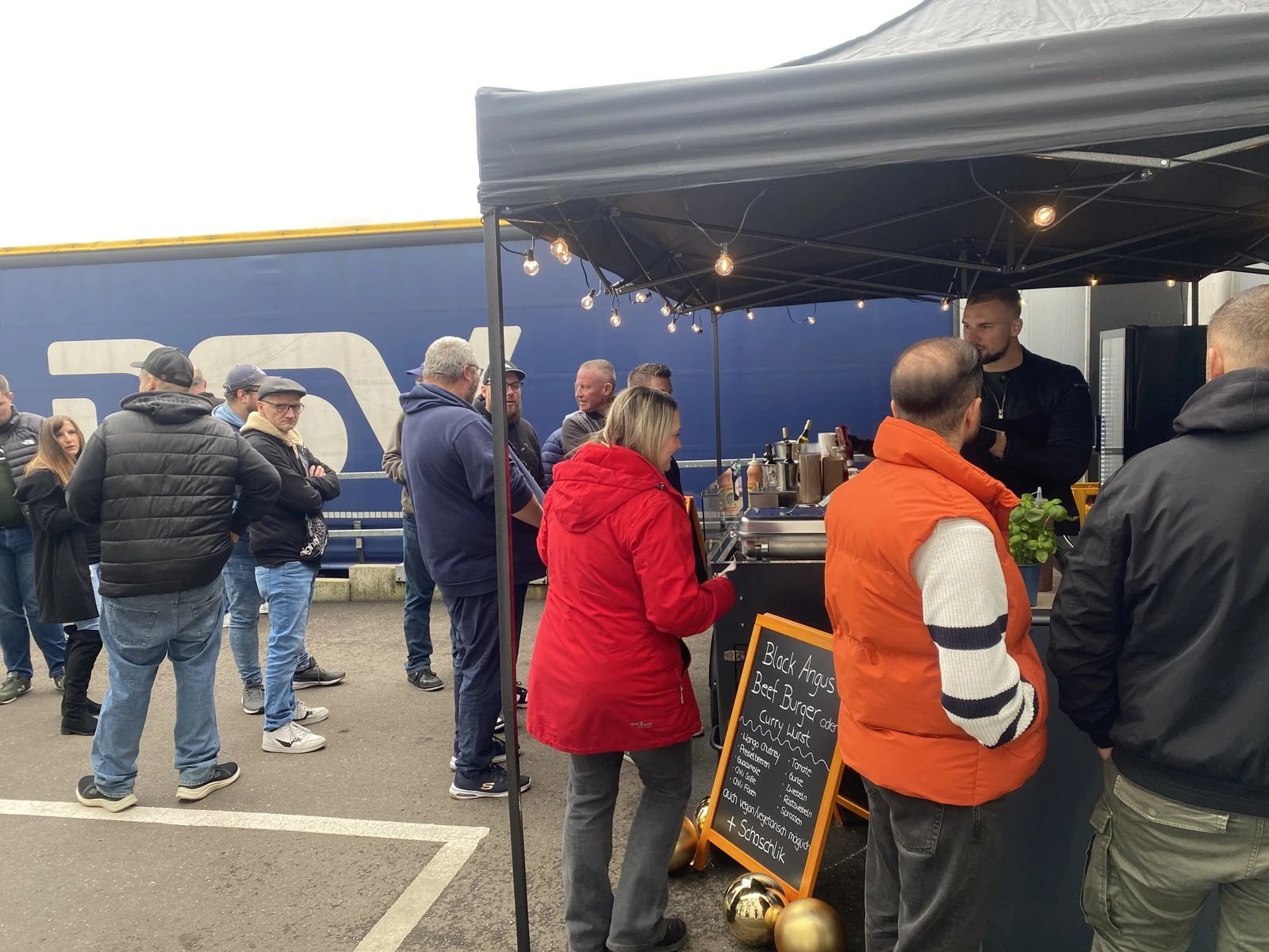 DSV Logistik-Tag Mobile Standtheke Catering Hofheim