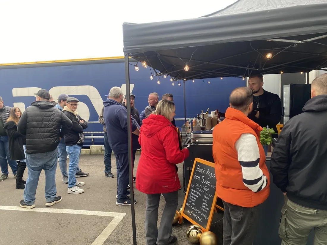 DSV Logistik-Tag Mobile Standtheke Catering Hofheim