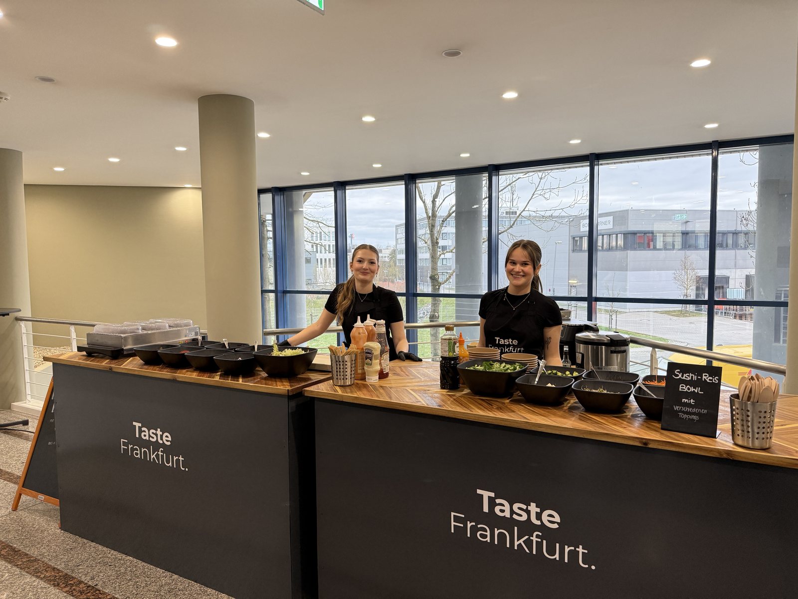 Panasonic Mitarbeiter-Event Langen Live-Cooking Catering