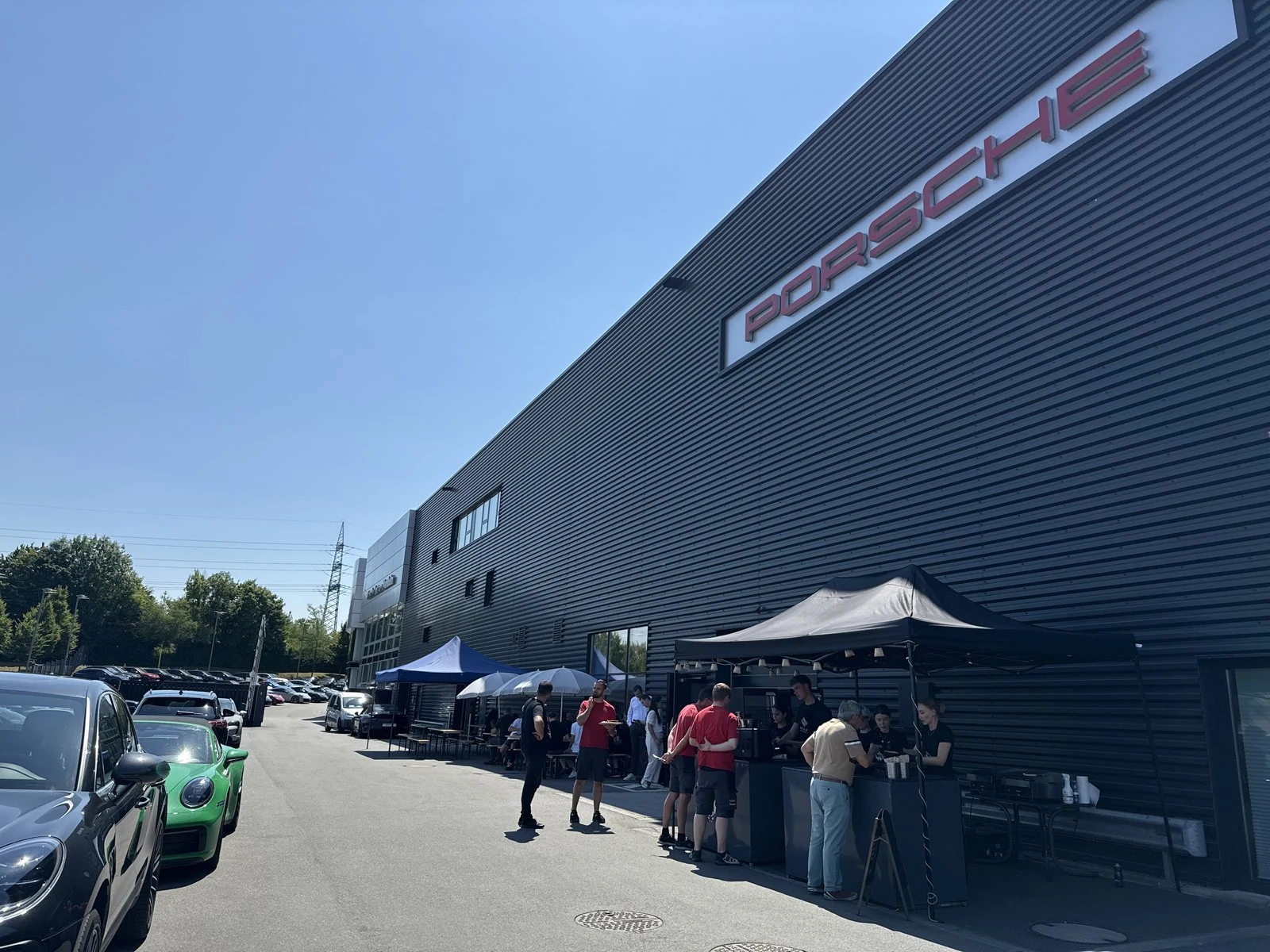 Porsche Showroom Opening Fingerfood Catering Frankfurt