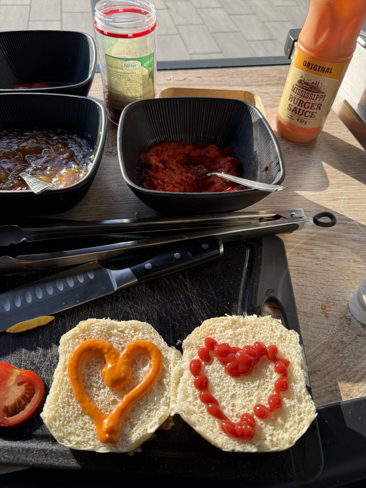 Hausgemachte Burger Live-Cooking Catering Mainz