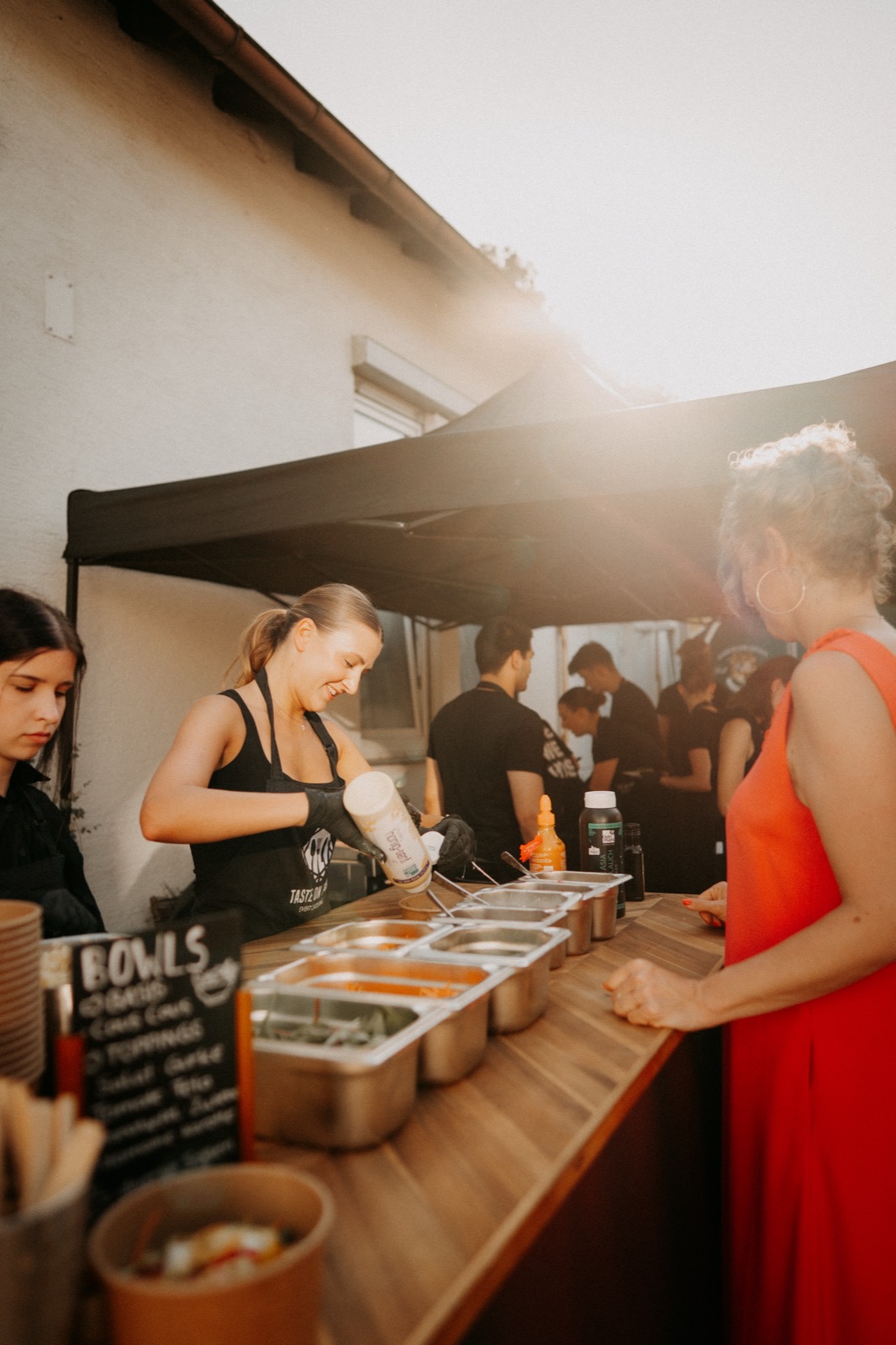 Sommerliche Bowls Catering Frankfurt