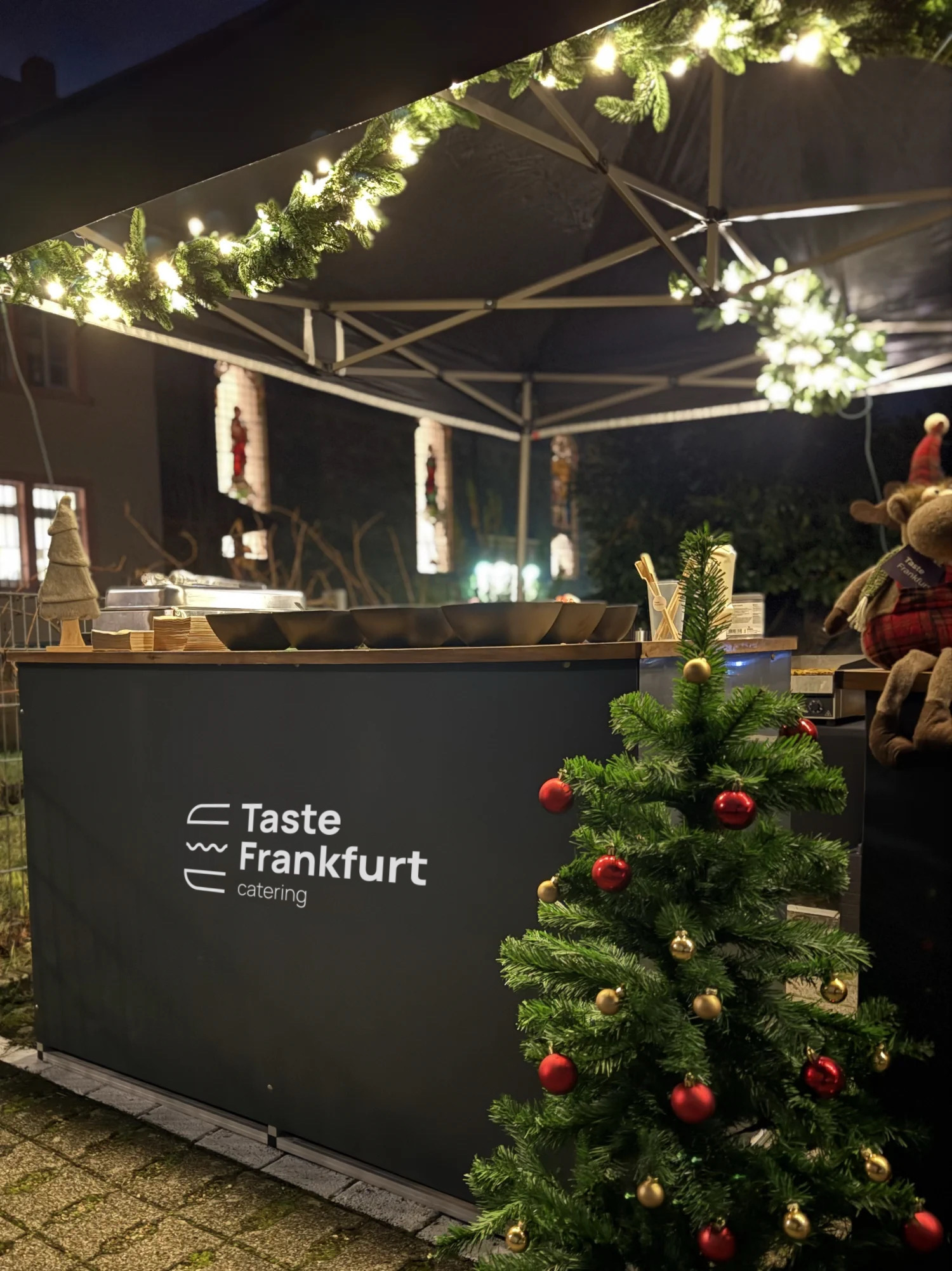 Weihnachtsfeier Catering Event Stimmung