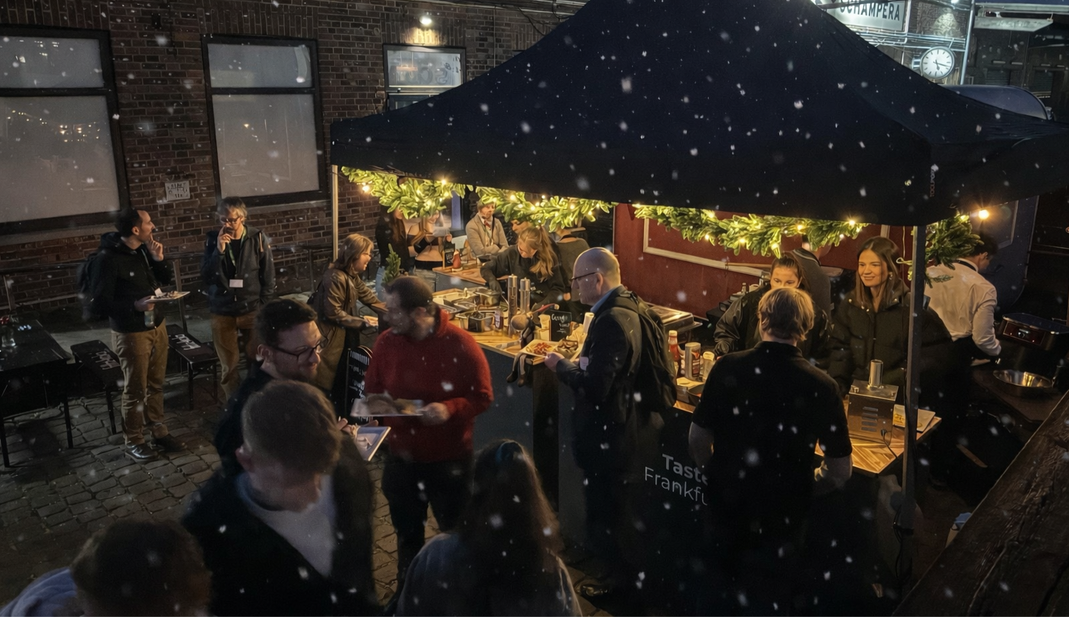 Weihnachtsfeier Catering Konzept
